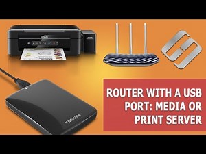 How to Configure File Storage, FTP 🖧, Media or Print Server for a USB Port Router 🔌