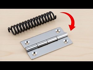 This tip changed my life! How to satisfy the spring to the door hinge