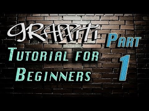 Graffiti Tutorial for Beginners (Part 1) - Steve's Art Studio