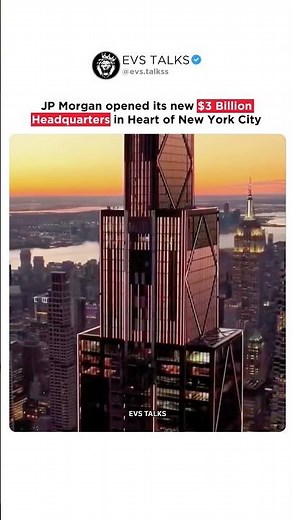 🏙️ JP Morgan Built a $3 Billion Headquarters in the Heart of New York 💰🤯