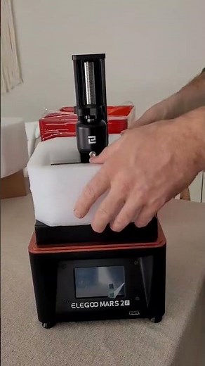 Elegoo Mars 2 Pro Unboxing 3D Printer