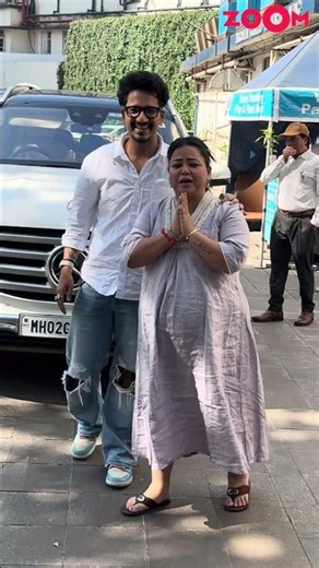 Bharti Singh's FIRST video as she takes her newborn baby home from hospital 😍 #shorts