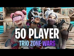 Solo,DUOS, And Trio 32 PLAYER ZONE WARS | Fortnite Creative [1688-9738-8998]