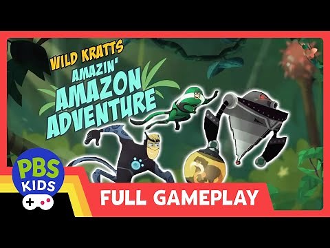 PBS KIDS Games | Wild Kratts | Amazin' Amazon Adventure Full Gameplay 🐒🌿