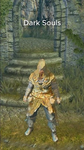 Evolution of Pyromancer Set in Dark Souls 1-2-3