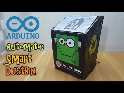 Arduino Automatic Open/Close Smart Dust Bin