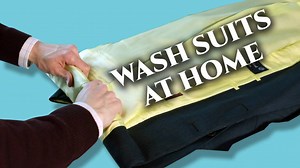 How To Wash A Suit At Home
