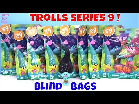 Dreamworks TROLLS Series 9 Blind Bags Opening Surprises TOYS Review