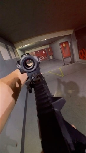 POV - AR-15 at the range! Lantac #ipscshooting #insta360