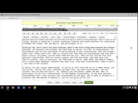 How To Transcribe Audio/Video Files Using Scribie's Editor