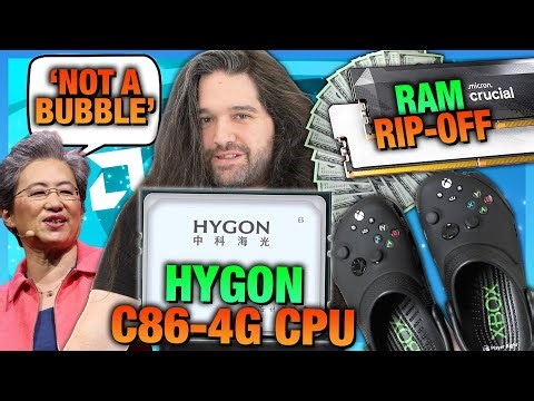 HW News - AMD Says AI Definitely, Absolutely Not A Bubble, New Chinese CPUs, RAM Rip-Off Continues