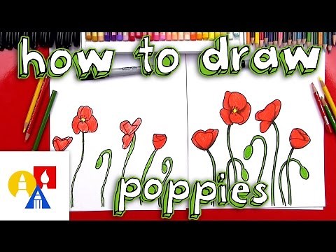 How To Draw Poppies