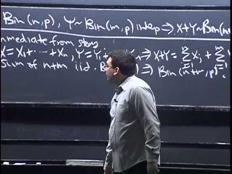 Lecture 8: Random Variables and Their Distributions | Statistics 110