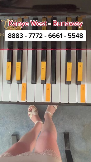 Kanye West 'Runaway' Piano Tutorial