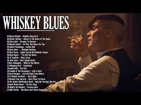 Relaxing Whiskey Blues Music | Best Of Slow Blues /Rock Ballads | Fantastic Electric Guitar Blues.