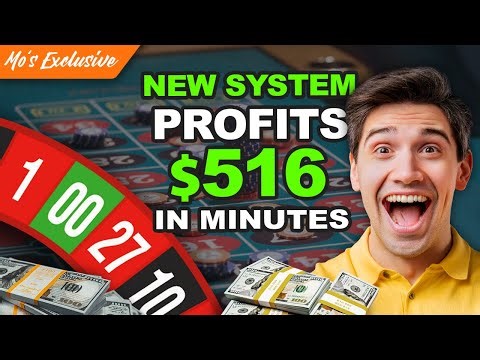 MONEY MOTION 🔥 ROULETTE STRATEGY WINS $516 CASH OUT SYSTEM FOR ONLINE CASINO PROFIT - Bet With MO