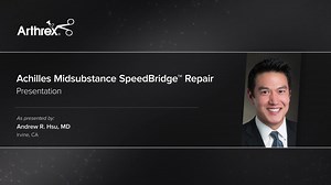 Achilles Midsubstance SpeedBridge™ Repair