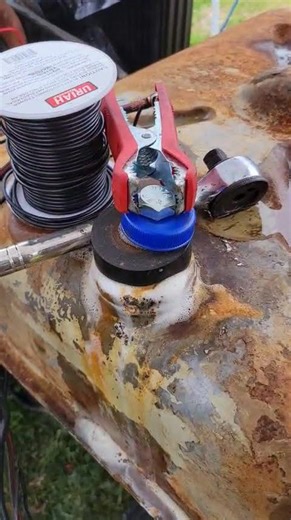 Ford 8n fuel tank rust removal