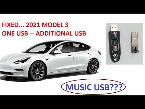 Fixed: 2021 Model 3...How to play music from usb