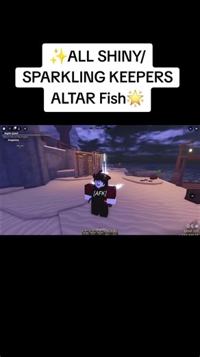 Keeper's Altar: Shiny Fish Showcase in Roblox