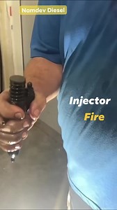 Unit injector Fire . Namdev Diesel #namdevdiesel #reelsvideoシ #videoviralシ #fypシ゚viralシfypシ゚ #reelsfbシ #fbreelsvideo #fbreelsviral #mechanicalengineering #control #engineering #Amazing | Namdev Diesel