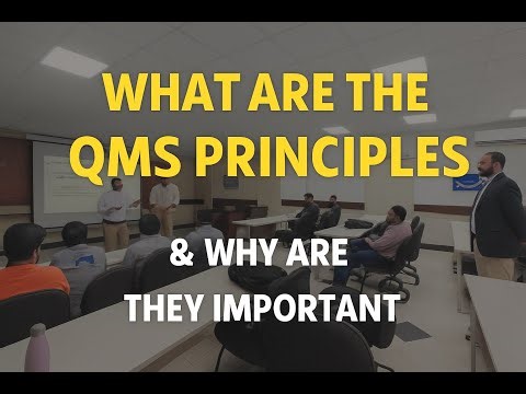 What are the QMS Principles | ISO 9001:2015 | by Afaque Ahmed Khan.