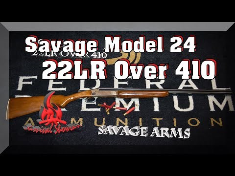 Savage Model 24 410 22LR combo