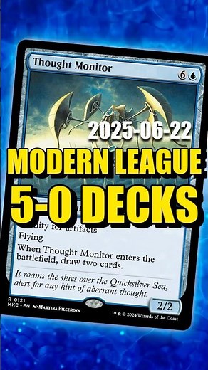 UNDEFEATED MTG Modern League Decklists (2025-06-22) #davidroyale #modern #modernmtg
