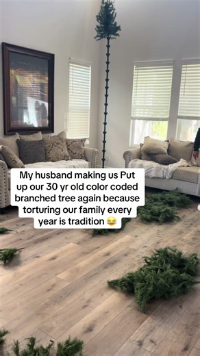 Reviving Our 30-Year-Old Color-Coded Christmas Tree