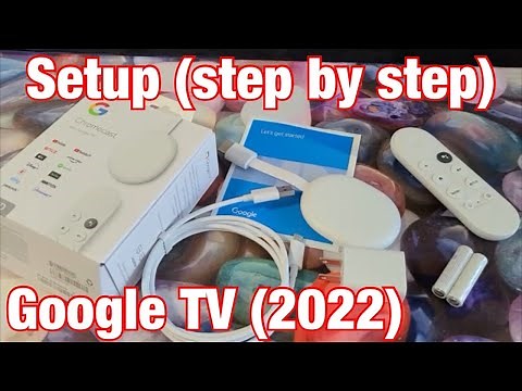 Chromecast with Google TV (HD): How to Install & Setup (step by step)