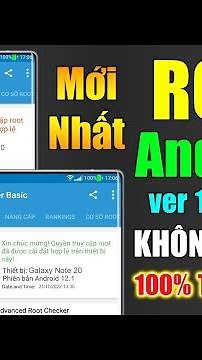 #6 Hướng dẫn cách ROOT mọi Android 8,9,10,11,12 100% thành công không Máy Tính 2022
