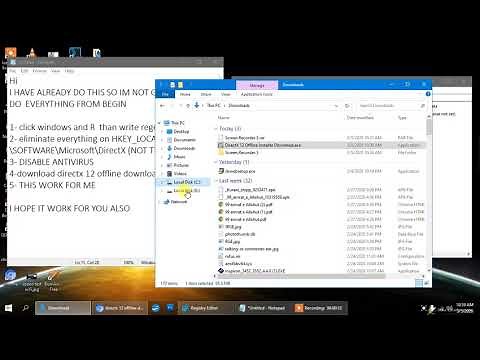 how to fix an internal system error occurred dxerror.log and directx.log