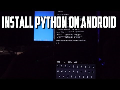 How To Install Python on Android using Termux