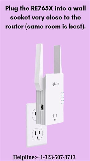 TP Link RE765X AX3000 Wi Fi 6 Range Extender setup using the WPS push button
