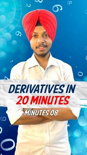 Chain Rule: Power & Angle Functions– Derivative in 20 Min 8th Min #derivatives #12thmaths #maths
