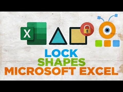How to Lock Shapes in Excel