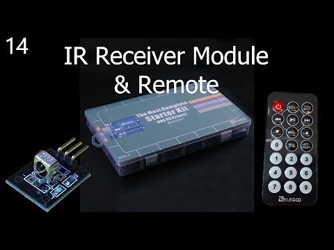 Lesson 14 IR Receiver Module and IR Remote