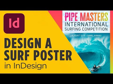 Beginner Poster Design Tutorial In Adobe InDesign - With Free Practice Files