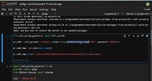 1.9K views · 66 reactions | Wifi QR Generator using Python | Python Coding | Facebook