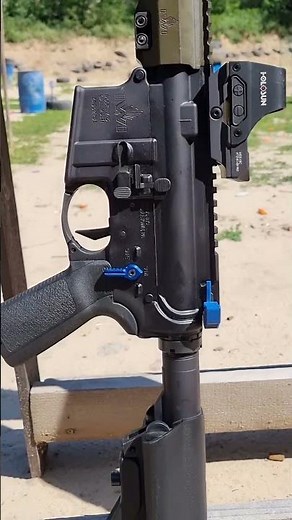 IWI Zion AR 15 Shooting with Holosun Red Dot