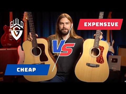 Cheap vs. Expensive Guild Acoustics | D-40 Traditional vs. D-140
