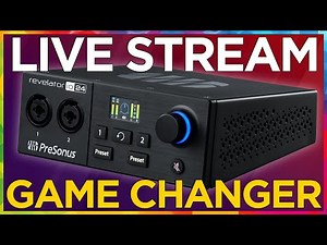 Presonus Revelator io24: Perfect Live Stream interface