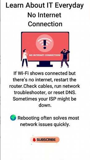 No Internet Connection? 🌍📶 | Quick Fix Guide #shorts