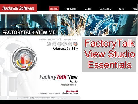 FactoryTalk View Studio - Lesson 02 - Software Tour