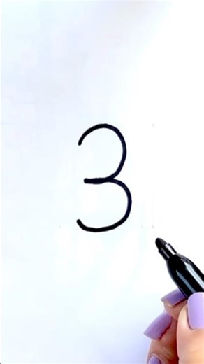 Number 3 ✏️ Learn to Write 3 | Counting for Kids