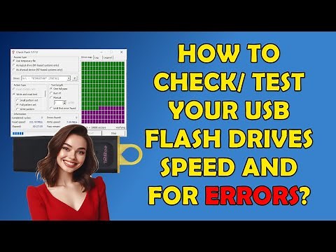 🟩 How To Check Your Flash Drive For Speed and Errors? 🟩