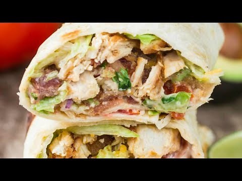 How to make Chicken Wraps