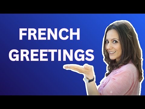 Lesson #1, Basic French in 5 Minutes: Greet People & Introduce Yourself (DELF A1)