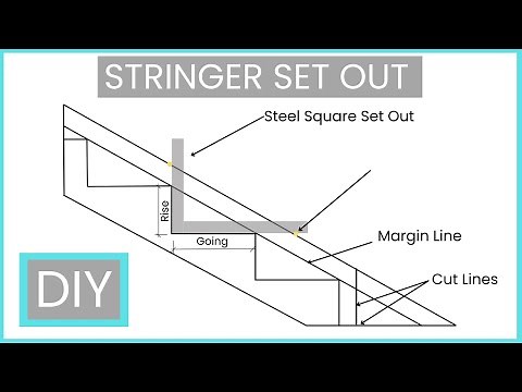 How To Build Stairs For A Deck || How To Build Stair Stringers || DIY Tips And Maths Formulas