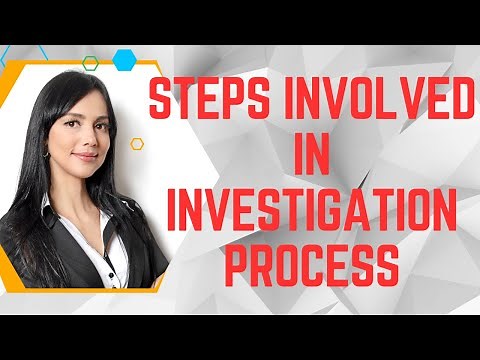 The Process of Investigation - Steps of Investigation Process